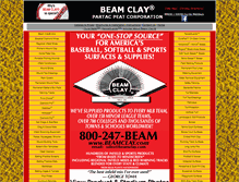 Tablet Screenshot of beamclay.com